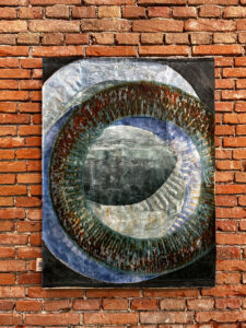 Planets move around;